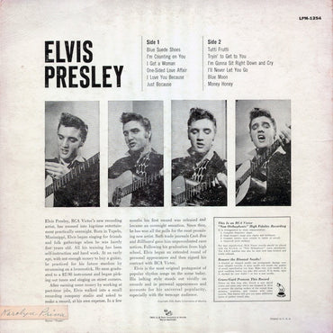 Elvis Presley - Elvis Presley - LP - (Used Vinyl)