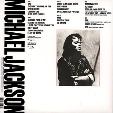 مايكل جاكسون - باد (إصدار محدود بمناسبة الذكرى السنوية الخامسة والعشرين) - 3 أسطوانات فينيل