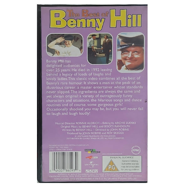 Benny Hill - The Best Of Benny Hill (English) - VHS (Pre Owned)