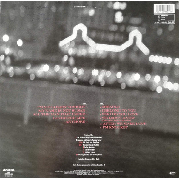 Whitney Houston - I'm Your Baby Tonight - LP (Used Vinyl)