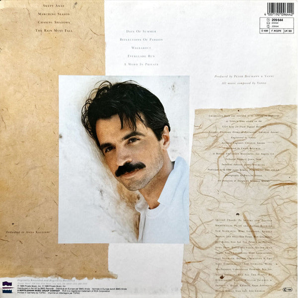 Yanni (2) - Chameleon Days - LP (Used Vinyl)