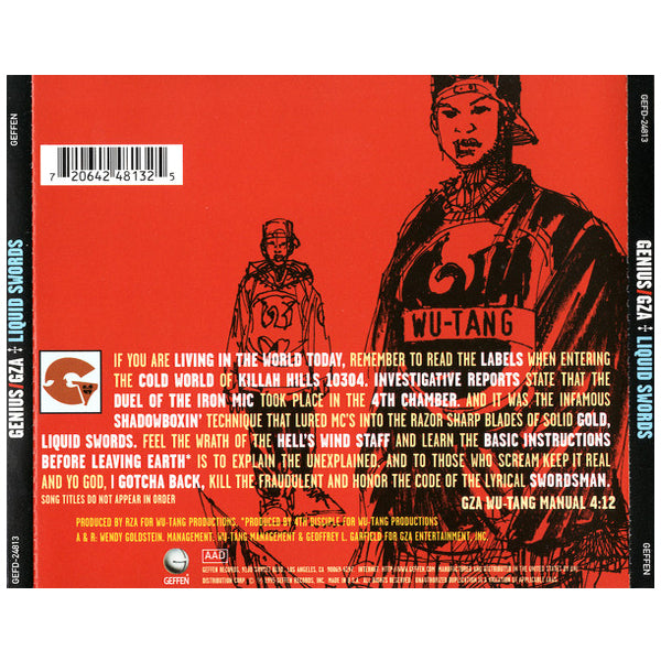 Gza - Genius - Liquid Swords - CD