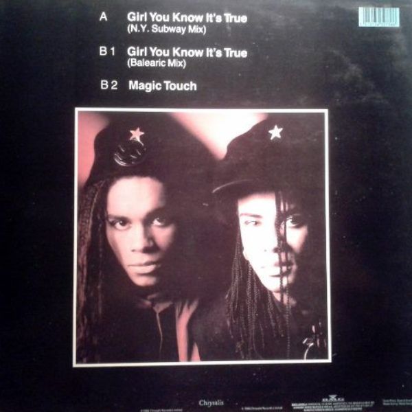 Milli Vanilli - Girl You Know It's True (N.Y. Subway Mix) - (12", Maxi)(Used Vinyl)