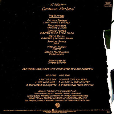 George Benson - In Flight - LP. Buy now online in UAE