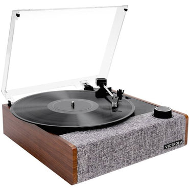 Victrola The Eastwood II Walnut VTA-74 Bluetooth Vinyl/Turntable Music Centre