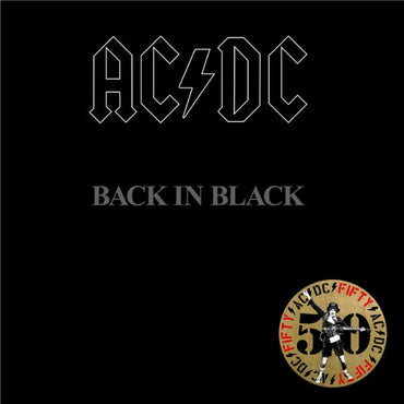 AC/DC - Back in Black (إصدار محدود من الفينيل الذهبي) - ألبوم
