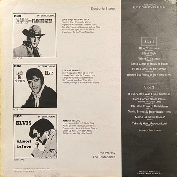 Elvis Presley - Elvis' Christmas Album - LP (Used Vinyl)