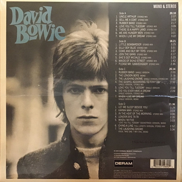 David Bowie - David Bowie (Limited Edition Clear Green Marble Vinyl) - 2LP. Shop now online in uae