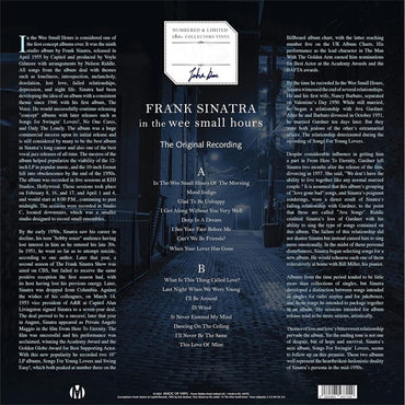 Frank Sinatra - In The Wee Small Hours (Limited Edition & Numbered,Gray Marbled Vinyl) - LP