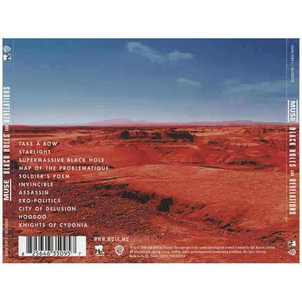 ميوز - الثقوب السوداء والوحي - قرص مضغوط