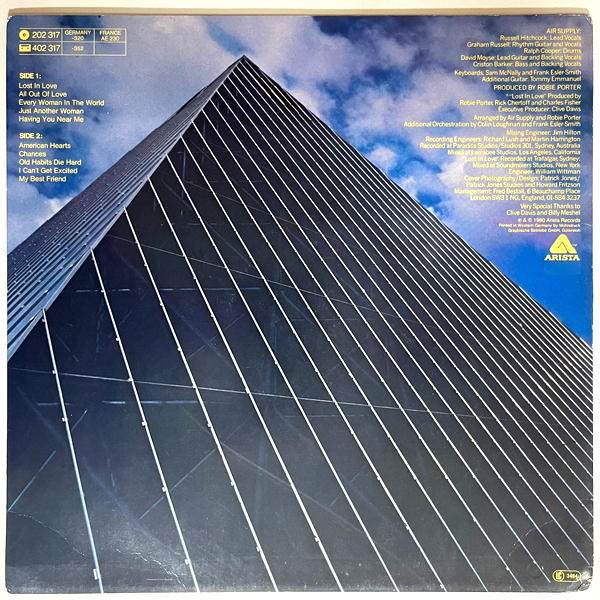 إير سبلاي - لوست إن لوف - ألبوم (فينيل مستعمل)