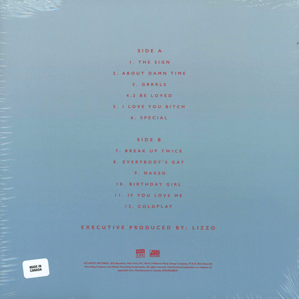 ليزو - إصدار خاص (غلاف بديل محدود الإصدار) - ألبوم