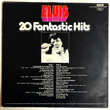 Elvis Presley - 20 Fantastic Hits - LP (Used Vinyl)