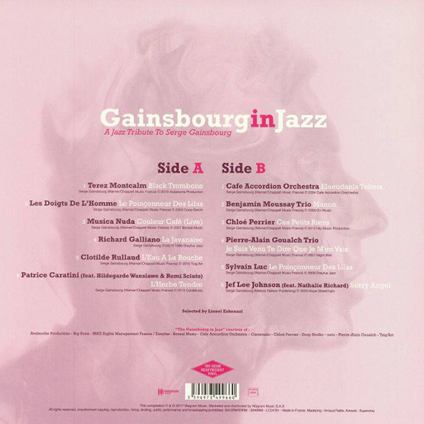 Various Artists - Gainsbourg In Jazz - LP