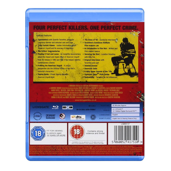 Reservoir Dogs - Blu-ray