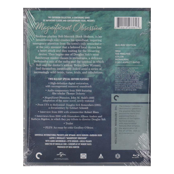 الهوس الرائع - مجموعة كرايتيريون - بلو راي