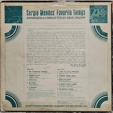 Sergio Mendes - Sergio Mendes' Favorite Things - LP (Used Vinyl)