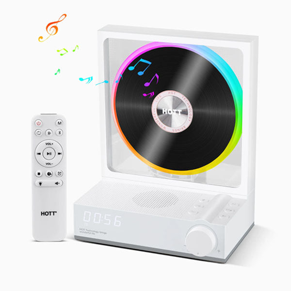 Hott (C229A) Bluetooth CD Player - White – cavo.ae