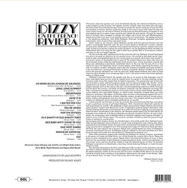 Dizzy Gillespie - Dizzy On The French Riviera - LP