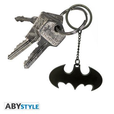 Batman Batarang Design DC Comics Licensed Black High Quality Metal 3D Keychain