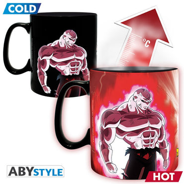 Son Goku vs Jiren Design Dragon Ball Z Licensed Black 460 ml Ceramic Heat Changing Mug