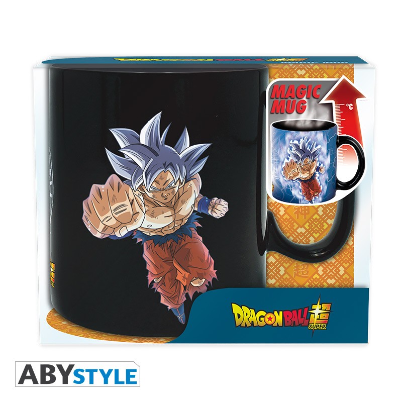 Son Goku vs Jiren Design Dragon Ball Z Licensed Black 460 ml Ceramic Heat Changing Mug