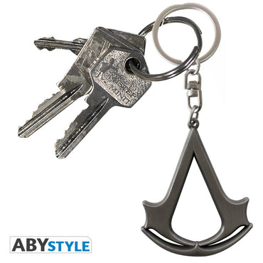 Valhalla Crest Design Assasin's Creed Licensed Metallic High Quality Metal 3D Keychain