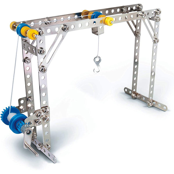 eitech Construction Classic Set Cranes + Windmill 270 Pieces Metal Building Kit