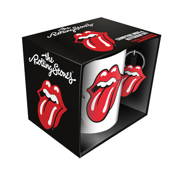 The Rolling Stones (Lips) Campfire Mug and Keychain Set