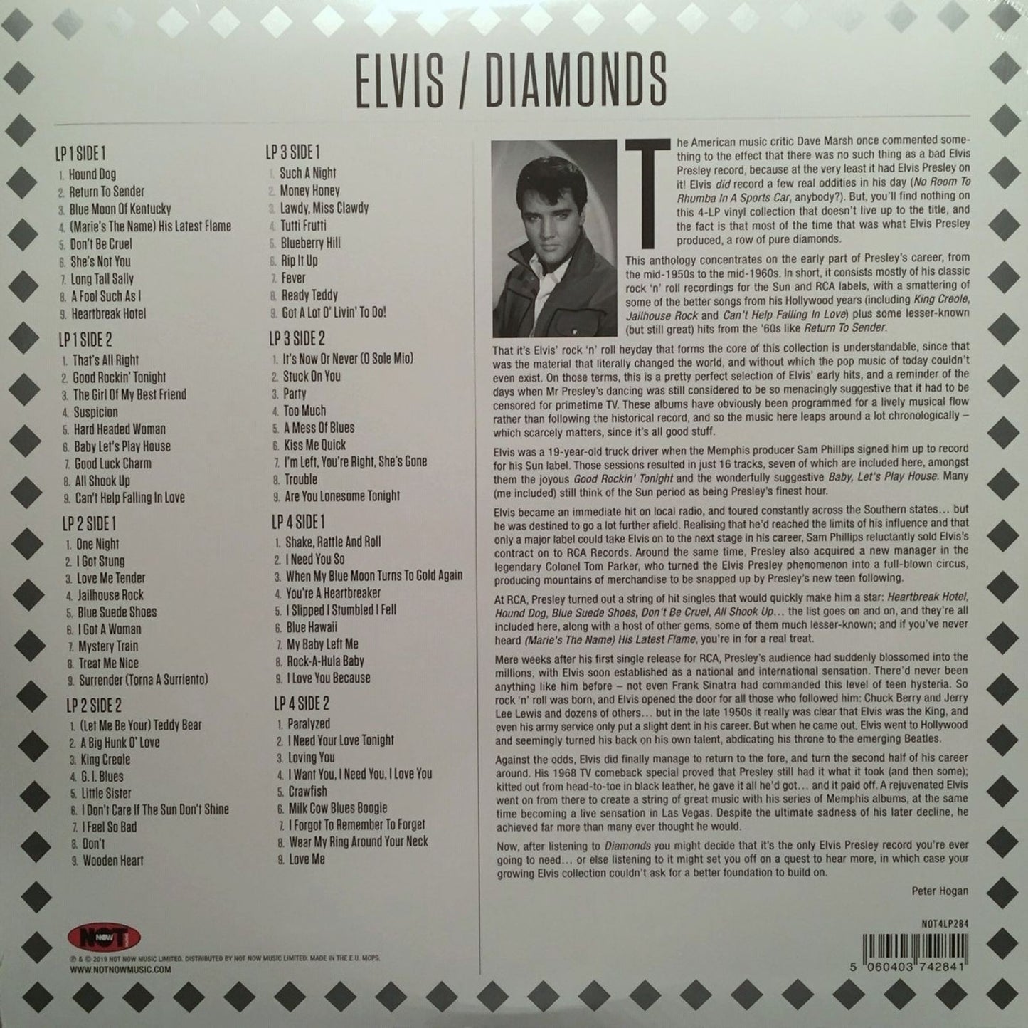 Elvis Presley - Diamonds - 4LP