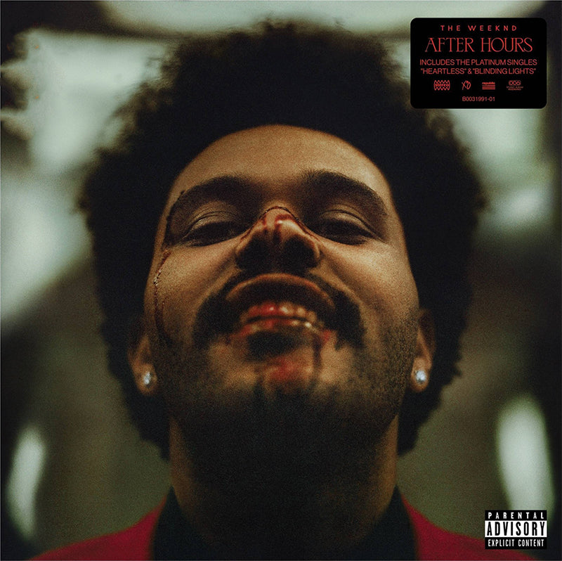 The Weeknd - After Hours - 2LP (Limited Edition Red Splatter Gold Vinyl)