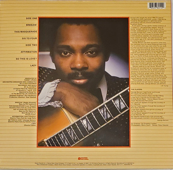 جورج بنسون - Breezin' - LP