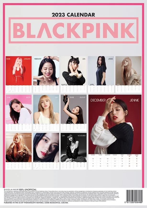 BLACKPINK - 2023 Unofficial Calendar
