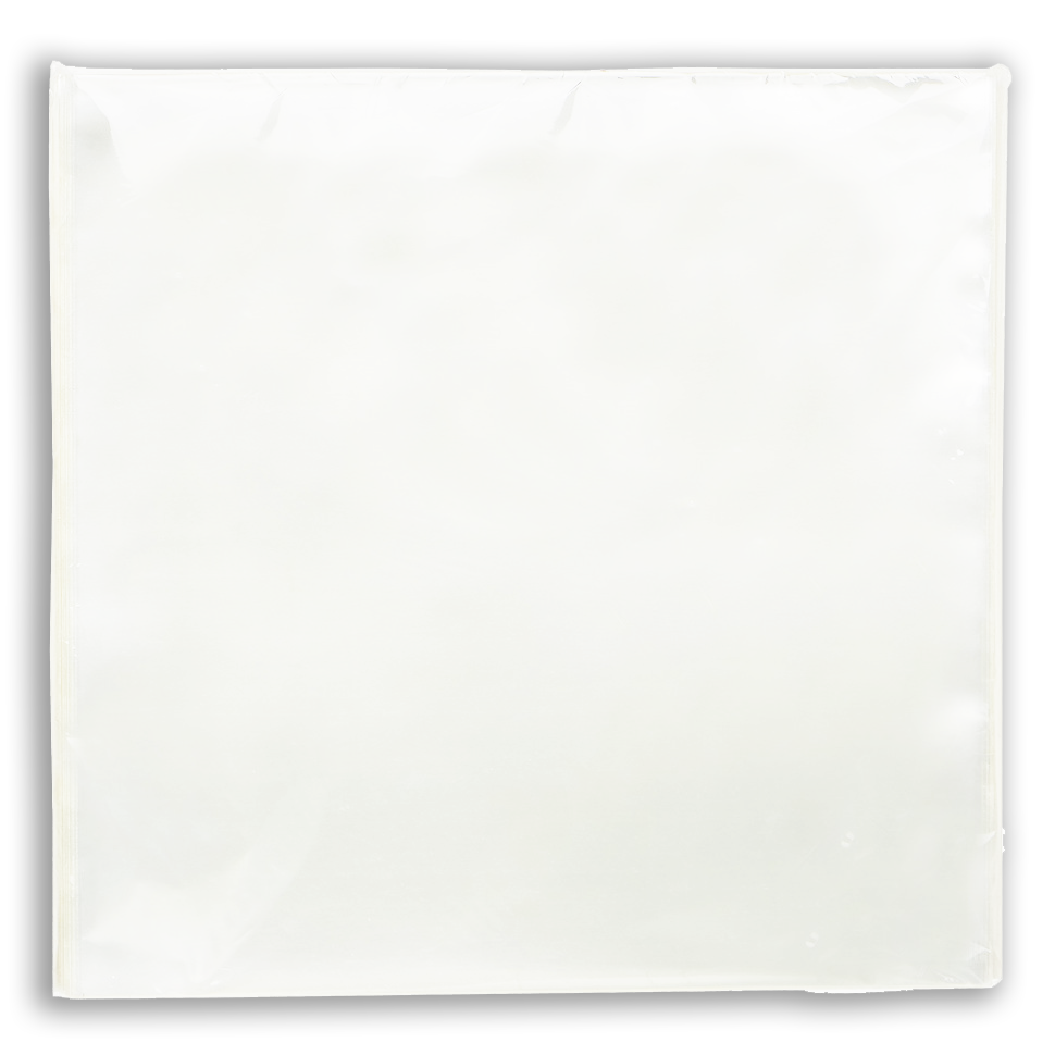 عبوة من 50 غلافًا واقيًا خارجيًا لألبومات التسجيلات مقاس 12 بوصة