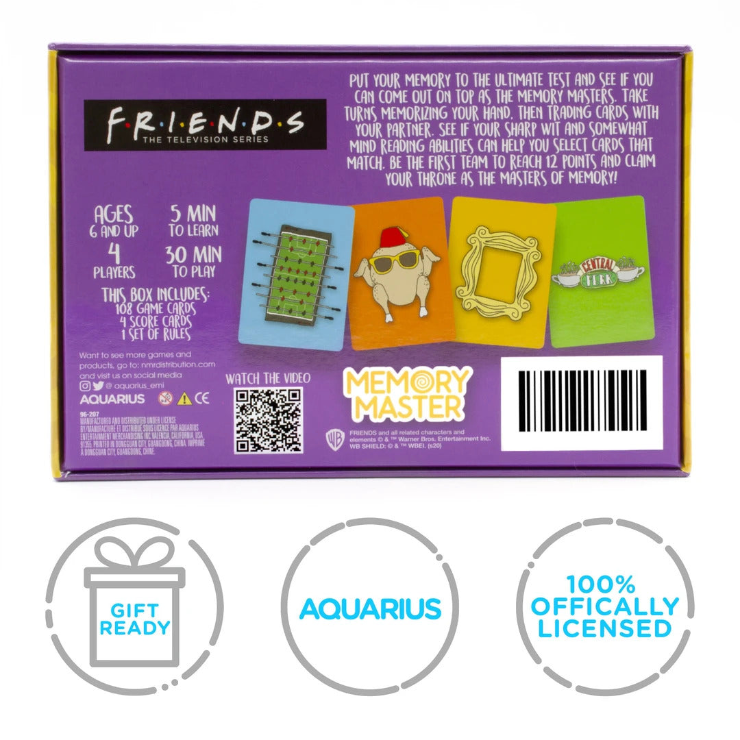 F.R.I.E.N.D.S. Memory Master Official Licensed Card Game