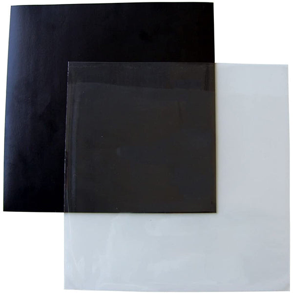 تشريح الصوت - 25 × 12 بوصة أكمام خارجية شفافة من البولي بروبيلين (130 ميكرون)