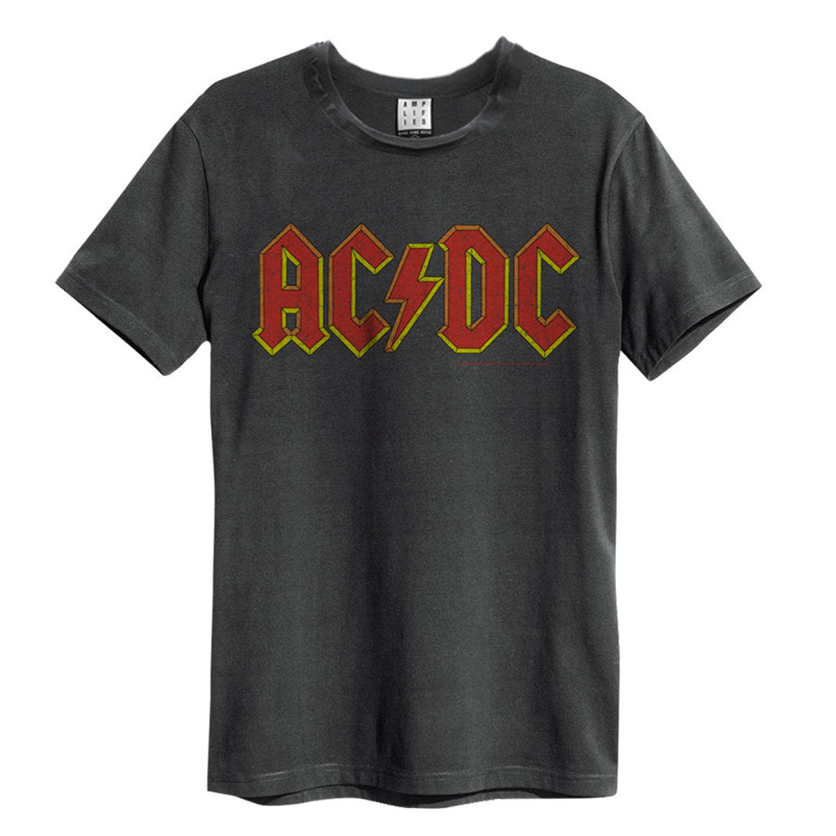 AC/DC Logo Charcoal T-Shirt