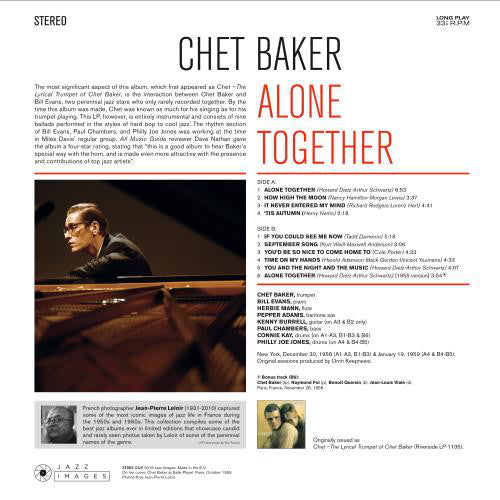 Chet Baker - Alone Together - LP