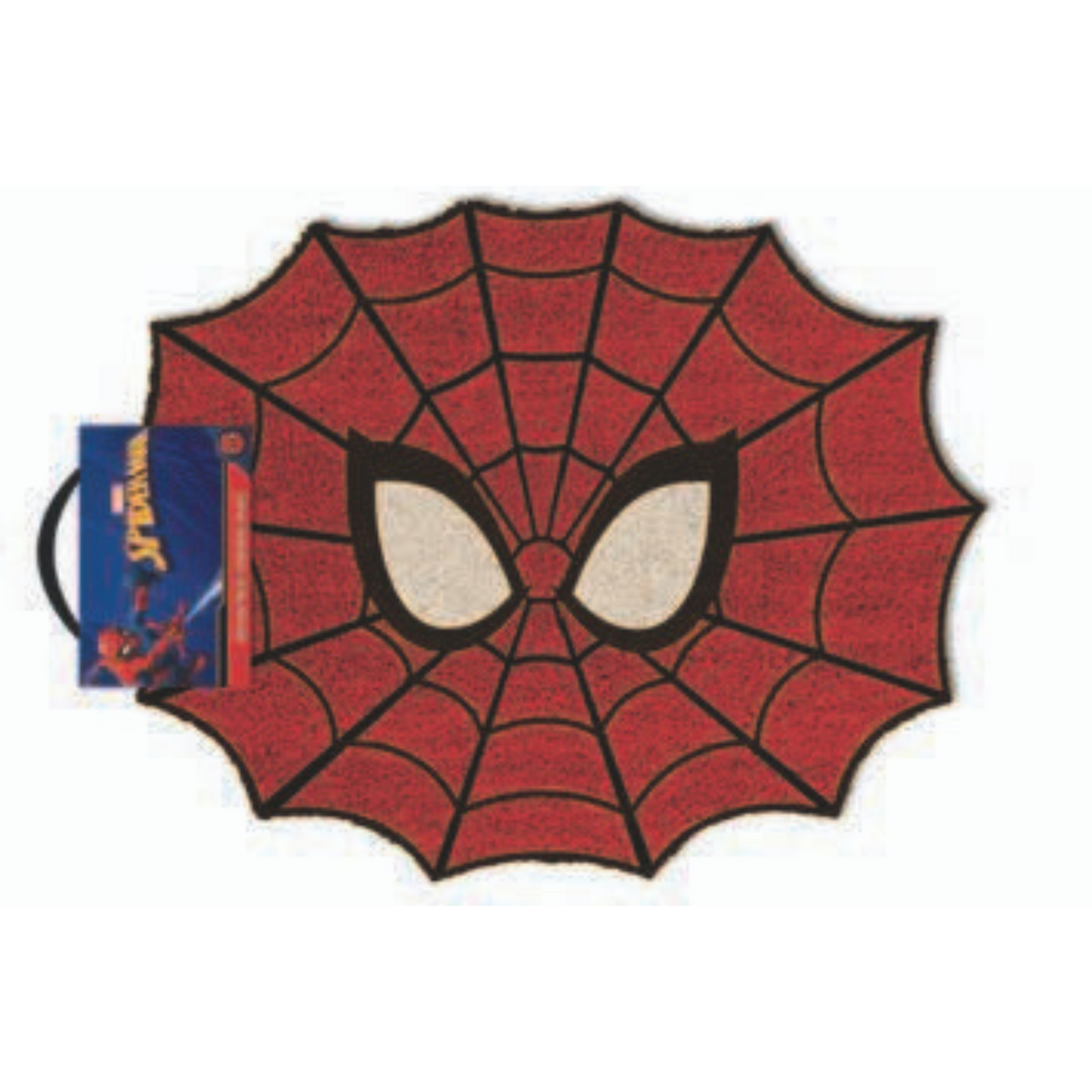 سجادة باب بتصميم شبكة سبايدرمان