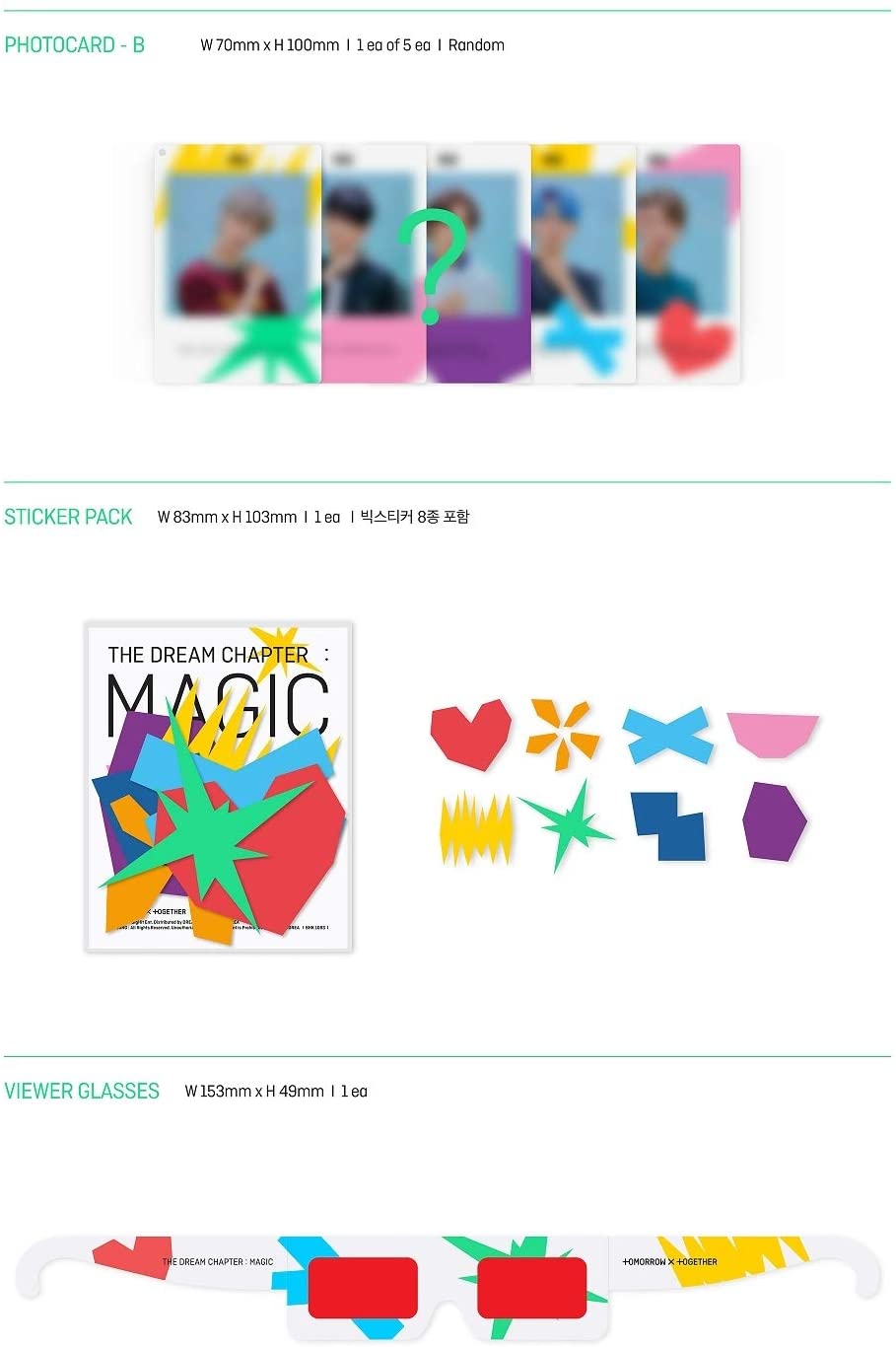 TXT (تومورو × توغذر) - فصل الأحلام: السحر - قرص مضغوط