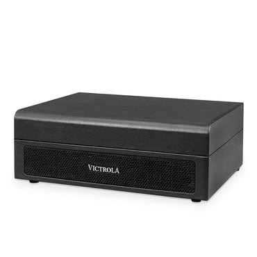 Victrola Black Premium Suitcase VSC-580BT Bluetooth Turntable Music Centre
