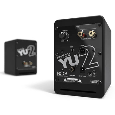 Kanto Speaker for PC Gaming Desktop (YU2MB) - Black
