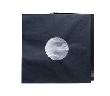 Audio Anatomy - 25 BLACK LP - 12 Inch Inner Sleeves Audiophile DeLuxe Poly-Lined double center hole