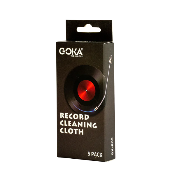 GK-R05 - MICROFIBER RECORD CLEANING CLOTH 5 PACK