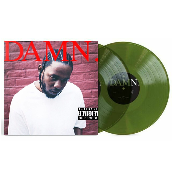 Kendrick Lamar - Damn (Translucent Forest Green Vinyl) - 2LP – cavo.ae