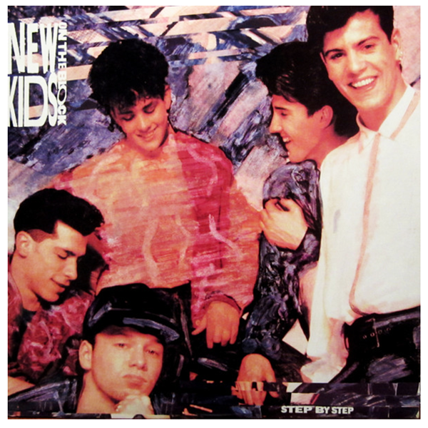 New Kids On The Block - Step By Step - LP (Used Vinyl)