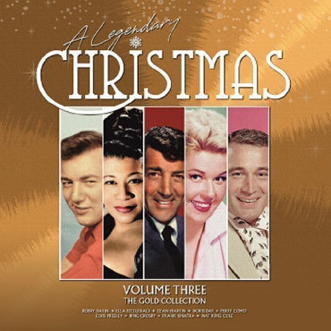 Various Artists -A Legendary Christmas - Volume Three - The Gold Collection (Gold Vinyl) - LP