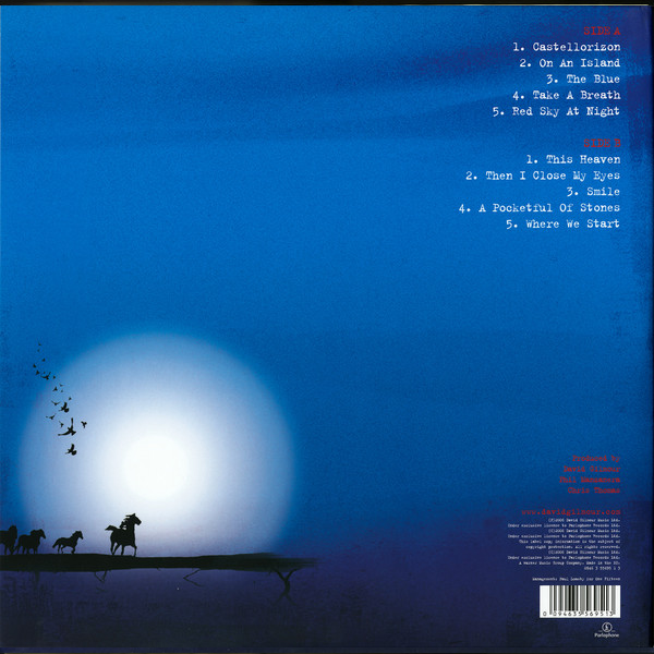 David Gilmour - On An Island - LP. Shop now online in uae