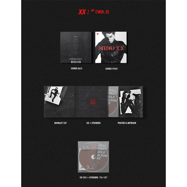 SONG MINHO - MINO : XX - FIRST SOLO ALBUM - CD