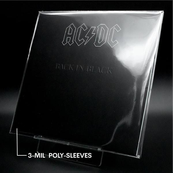 أغلفة خارجية لأقراص الفينيل من إيكو أوديو مقاس 12 بوصة | سمك 3 مل | 12.75 × 12.75 بوصة